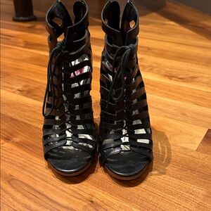 DV by Dolce Vita Black Strappy Heels